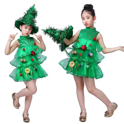 Baby Girl Funny Christmas Role Play Costumes