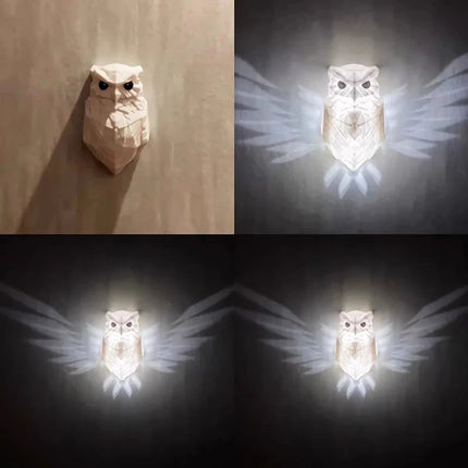 Modern 3D Eagle Animal Wall Sconce