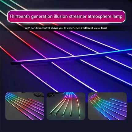 Full Color Streamer LED Car Atmosphere Light