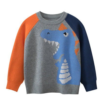 Baby Boy Panda Bear Dinosaur Sweaters