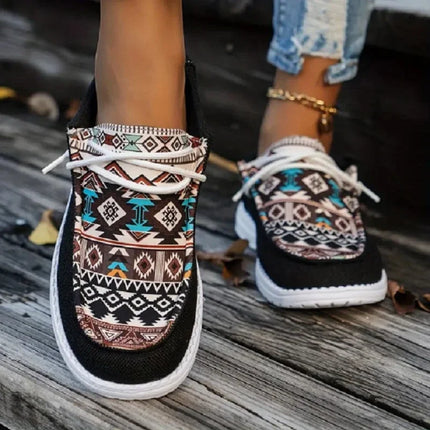 Women Bohemian Lightweight Canvas Shoes