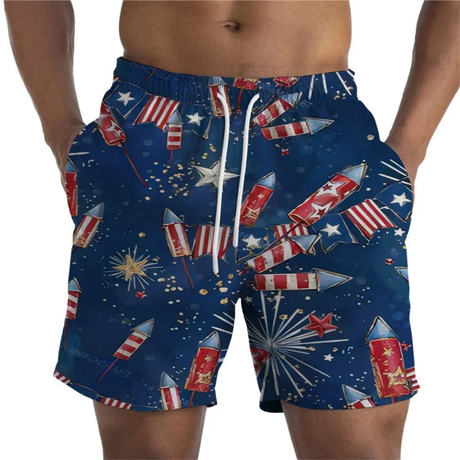 Men National Flag 3D Boardshorts - Mad Fly Essentials