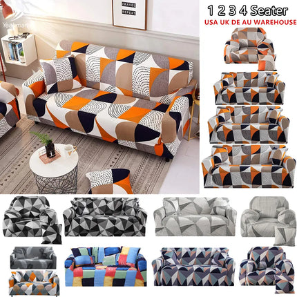 Elastic Universal Zig Zag Vintage Sofa Slipcovers