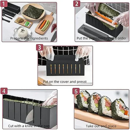 DIY Japanese Chef Sushi Maker Kitchen Tool