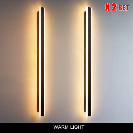 Garden Modern LED Remote Wall Light