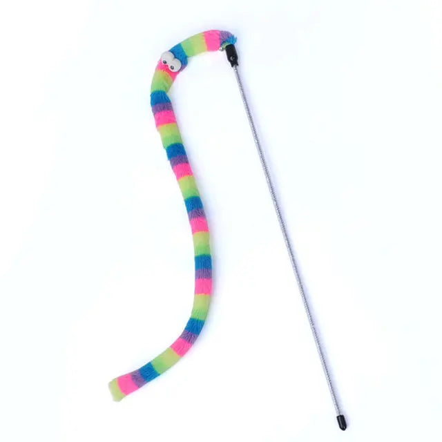 Cat Toy Colorful Interactive Wand