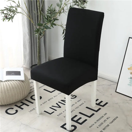 Home Geometric Dining Elastic Chair Slipcover