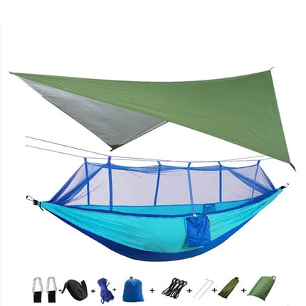 Lightweight Portable Camping Mosquito Net Hammock