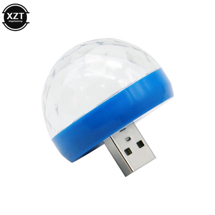 Mini USB LED Atmosphere Disco Light