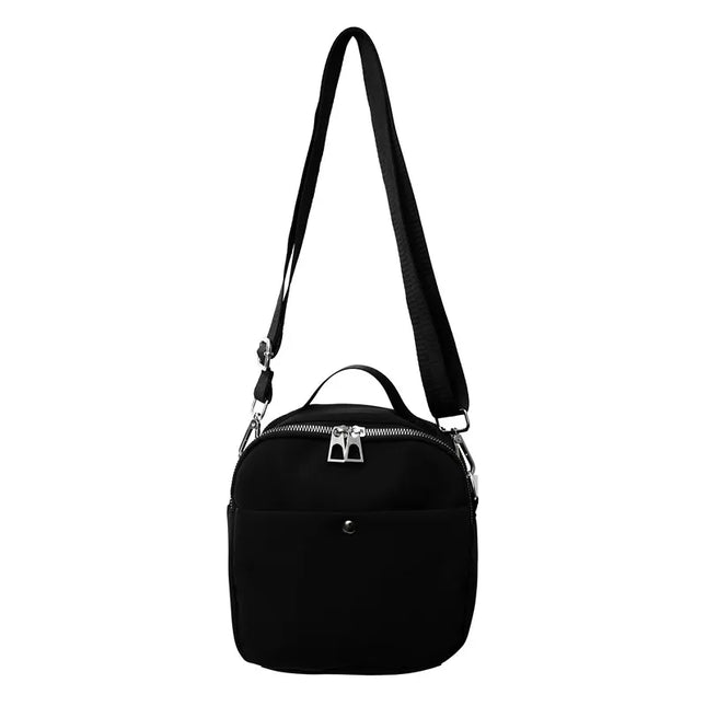 Women Large Capacity Solid Crossbody Bag