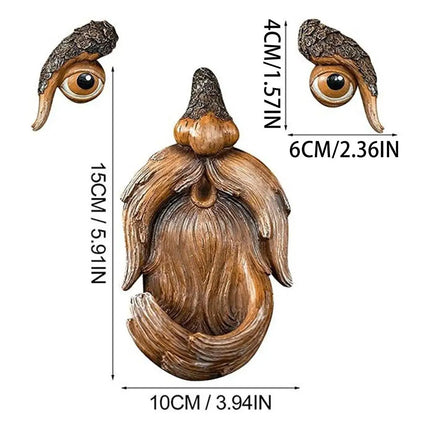 Unique Tree Face Bird Feeder Garden Decor