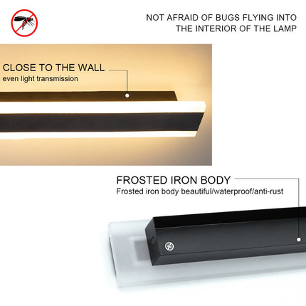 Garden Modern LED Remote Wall Light