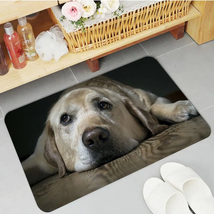 Home Puppy Love Labrador 3D Entrance Bathroom Doormat