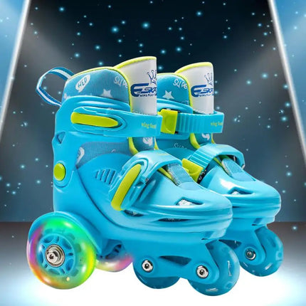 Kids Breathable Adjustable Inline Roller Skates