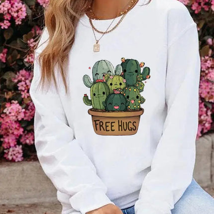 Women Graphic Avocado Sessions Casual Pullovers