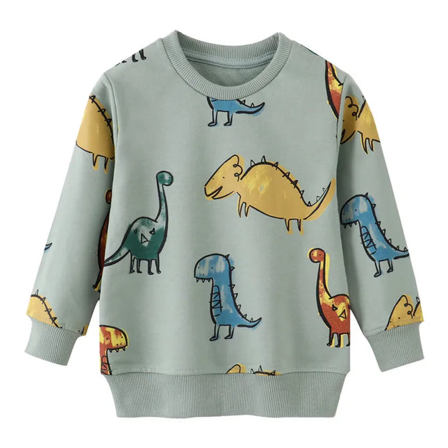 Baby Boy Long Dinosaur Animal Sweaters