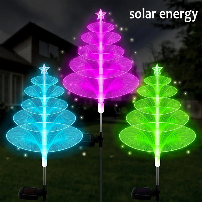 Solar Star Jellyfish LED Garden Landscape Lights