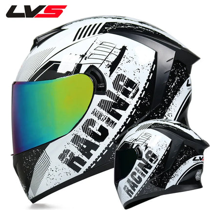 Motorcycle Double Visor 3D Dragon Helmet