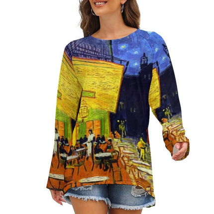 Women Van Gogh 3D Long Tees