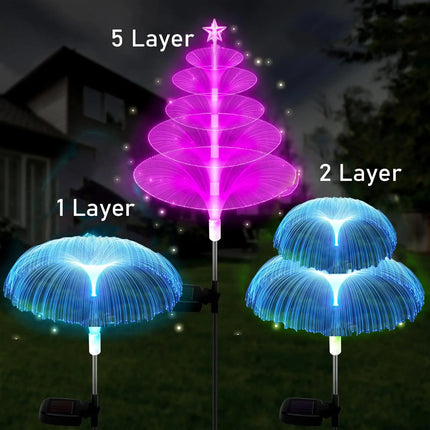 Solar Star Jellyfish LED Garden Landscape Lights