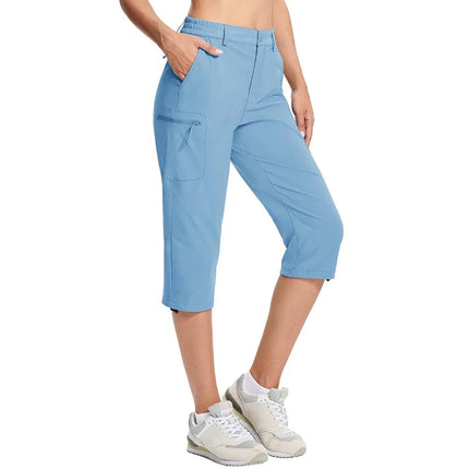 Women Breathable Activewear Quick-Dry Capris