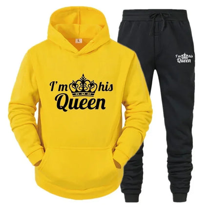 Women Queen Lovers 2pc Tracksuit Set