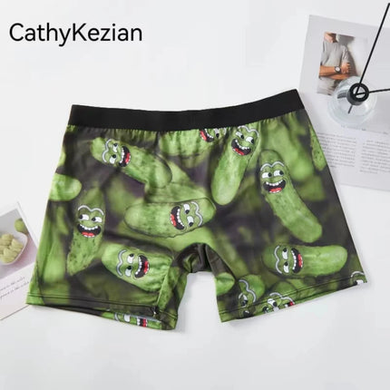 Men Funny 3D Fruity Fitness Boxers - Mad Fly Essentials