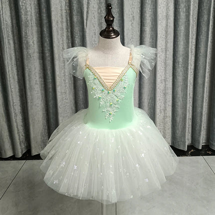 Baby Girl 2024 Ballerina Fairy Party Costume Tutu Dress