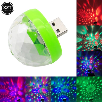 Mini USB LED Atmosphere Disco Light