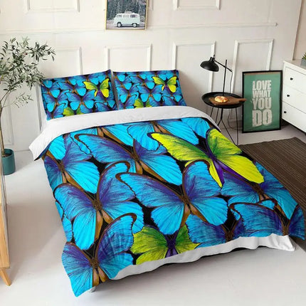 Kids Room 3D Butterfly Duvet Bedding Sets