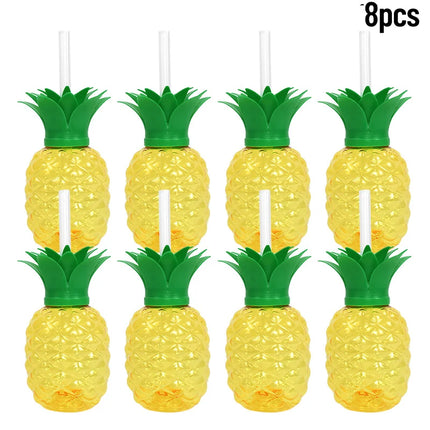 Pineapple Strawberry Fruit 8pc Party Cups