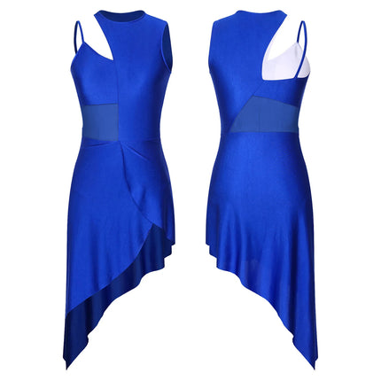 Women Leotard Sleeveless Dance Dress