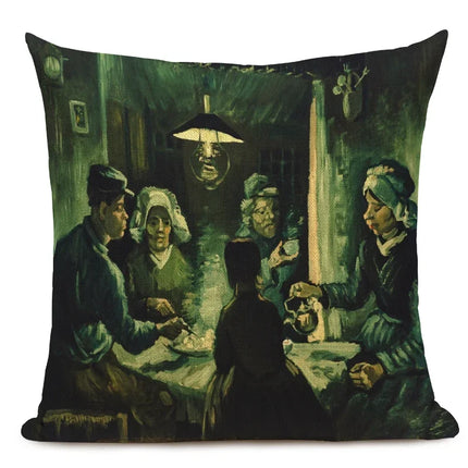 Van Gogh Oil Painting Art 45x45CM Pillow Cover