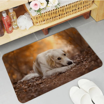 Home Puppy Love Labrador 3D Entrance Bathroom Doormat