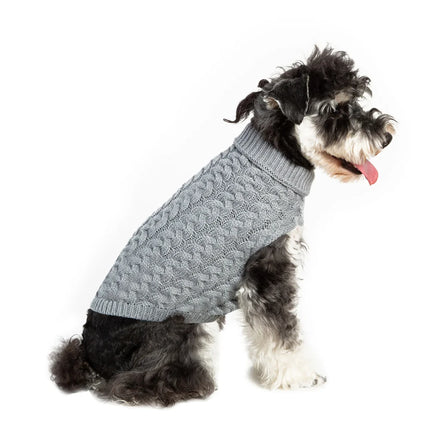 Pet Dog Solid Knitted Winter Sweater