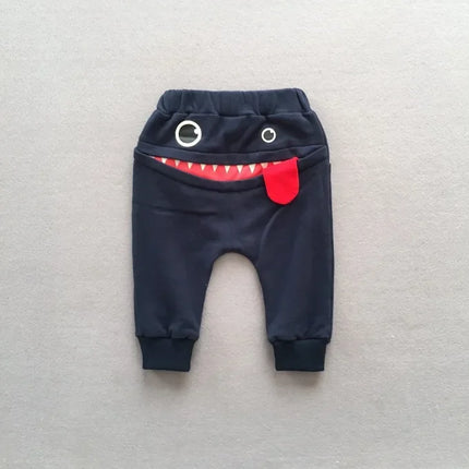 Baby Boy Casual Big Mouth Costume Pants