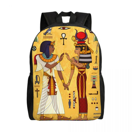 Student Male Female Eye of Horus Egyptian Style 3D Laptop Backpacks