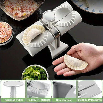 Automatic Double DIY Dumpling Maker Kitchen Tool