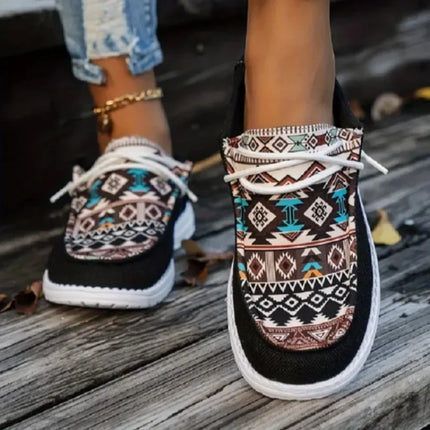 Women Bohemian Lightweight Canvas Shoes