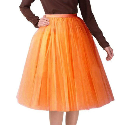 Women Vintage Party Costume Tulle Skirt