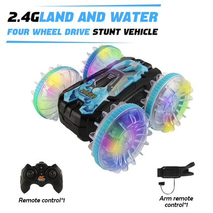 Amphibious RC Flip Activity Car Toy