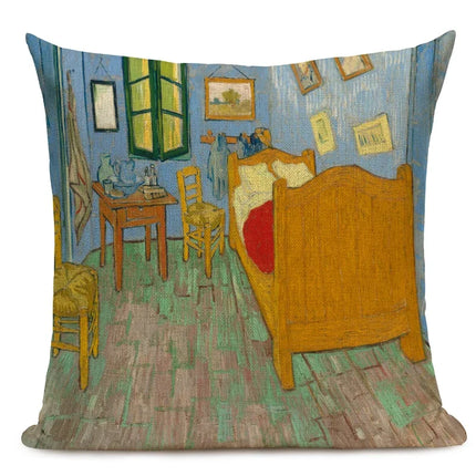 Van Gogh Oil Painting Art 45x45CM Pillow Cover