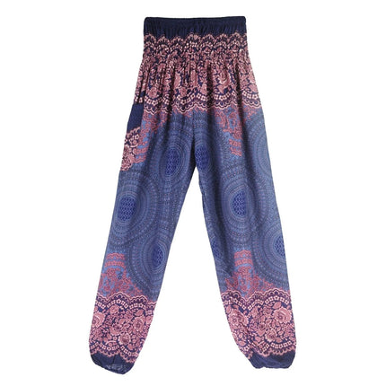 Women Loose Casual Bohemian Yoga Fitness Pants