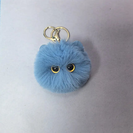 Plush Cat Funny Storage Keychain Gift