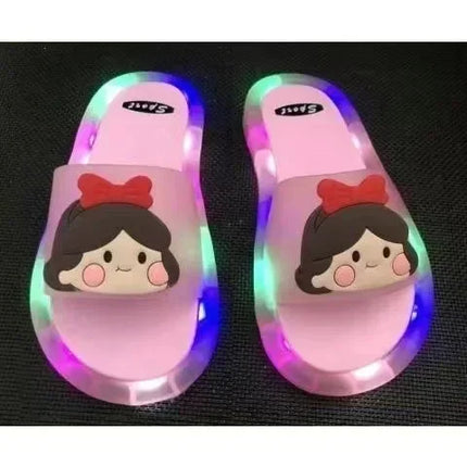 Girl LED Unicorn Funny Slippers