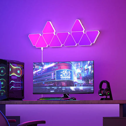 Smart RGB LED Quantum Wall Night Light