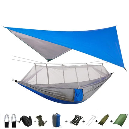 Lightweight Portable Camping Mosquito Net Hammock