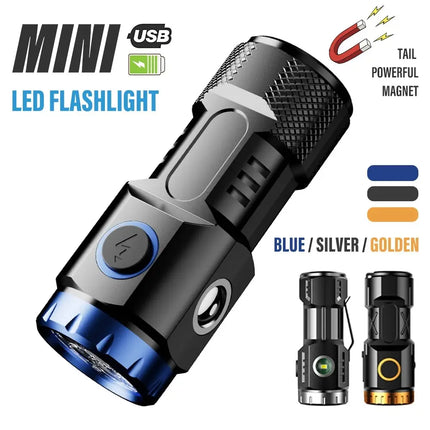 MINI Rechargeable LED Camping Flashlight