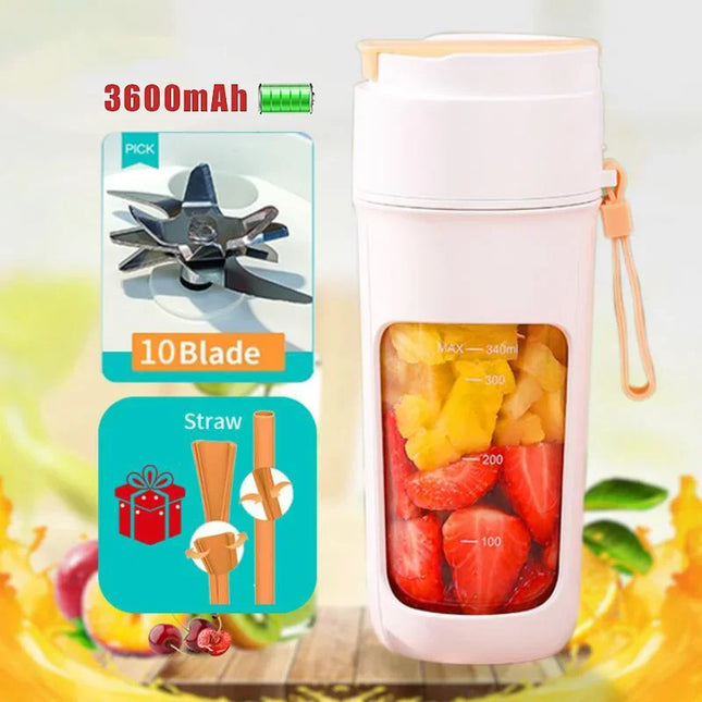 Electric Juicer Mini Portable Blender Fruit Mixer