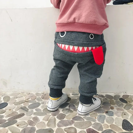 Baby Boy Casual Big Mouth Costume Pants